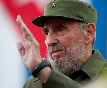 Fidel Castro, Political figure, Iconic portrait, Influential leader HD wallpaper