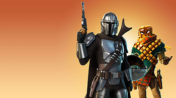 The Mandalorian Fornite BATTLE ROYALE , the-mandalorian, fortnite, games HD wallpaper