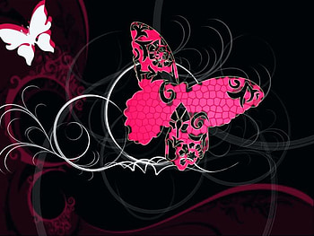 background . jpg, butterflys, flutterimg, trails HD wallpaper