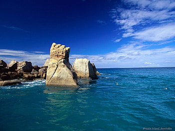 Beach IslandRocks , landscape, sky, beach HD wallpaper