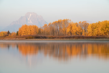 Nature, Trees, Autumn, Mountain, Lake, Shore, Bank HD wallpaper
