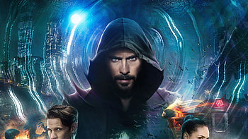 Jared Leto Michael Keaton Matt Smith Jared Harris Tyrese Gibson Adria Arjona Al Madrigal Morbius HD wallpaper
