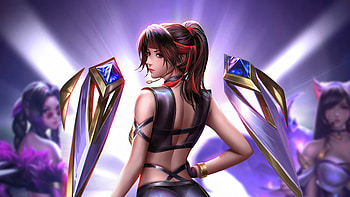 Kda Jessie , kda, league-of-legends, games, music, artstation HD wallpaper
