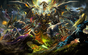 Hero's Of The Storm, hero, storm, warrior, battle HD wallpaper