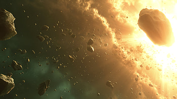 Stunning Sci-Fi Asteroid Belt, Sci Fi, asteroid belt, space, asteroid, cosmic HD wallpaper