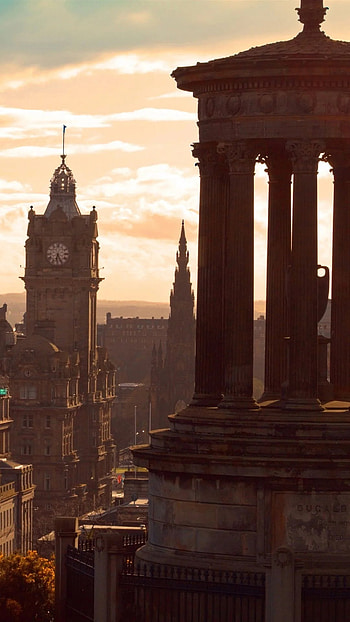 Edinburgh , Top backgrounds, Stunning cityscapes HD phone wallpaper