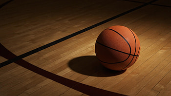 Basketball ball, Vibrant energy, Fast-paced game, Slam dunk HD wallpaper