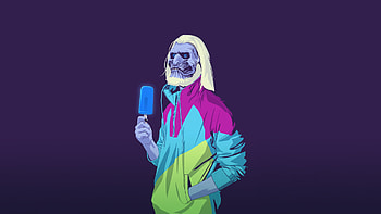 White Walkers Minimalism, white-walkers, tv-shows, game-of-thrones, minimalism, artist, colorful HD wallpaper