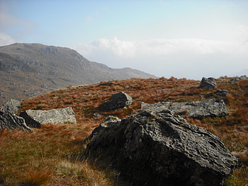 Cobbler boulders, sky, mountains, wild, cobbler HD wallpaper