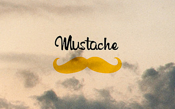 Mustache is Good, mustache, inspiration, artist, digital-art, logo HD wallpaper
