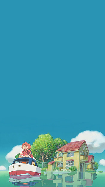 Ponyo, Ghibli, Mayakofukada, toedit HD phone wallpaper