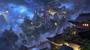 Animated Japanesse Kingdom, Kingdom HD wallpaper