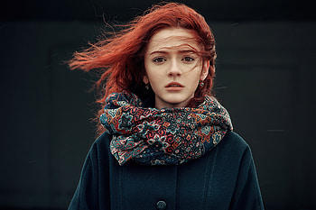 Beautiful Portrait Red Head , beautiful, girls, model, redhead HD wallpaper