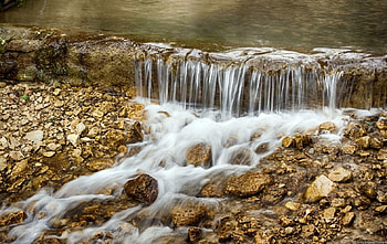 Waterfall, river, scene, graphy, landscape, , rocks, stones, wood, abstract, nature, water, forest, stream HD wallpaper