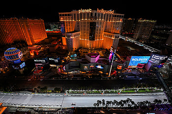 Las Vegas Night Pulse - Quad City Skyline (USA), city, Las Vegas, USA, night, building HD wallpaper