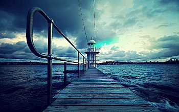 Cities, Sea, Building, Construction, Lighthouse, Observation HD wallpaper