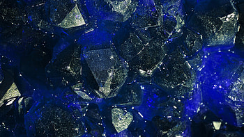 Blue jewel textures, Intricate patterns, Visual feast, Textured HD wallpaper