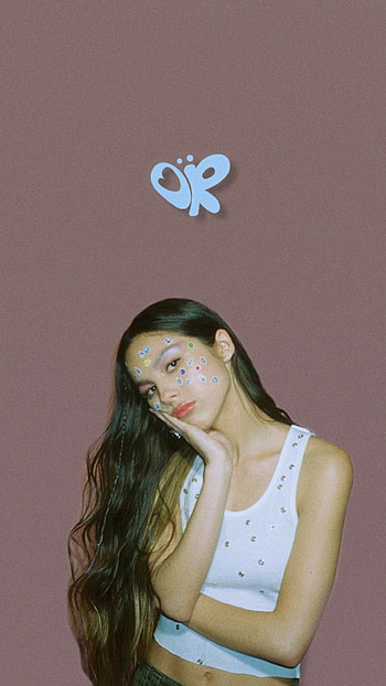 Olivia Rodrigo, Pop, Singer, Aesthetic, Purple, Tumblr, OliviaRodrigo, SOUR HD phone wallpaper