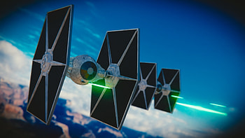 Star Wars: Tie Fighters by silveralv on DeviantArt HD wallpaper