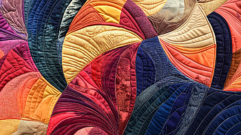 Vibrant Quilting Art: Stunning Ultra, Quilting, colorful patterns HD wallpaper