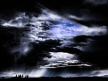 black sky, sky, black HD wallpaper