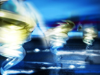 Tornado, blue, 3d, ea, yellow HD wallpaper