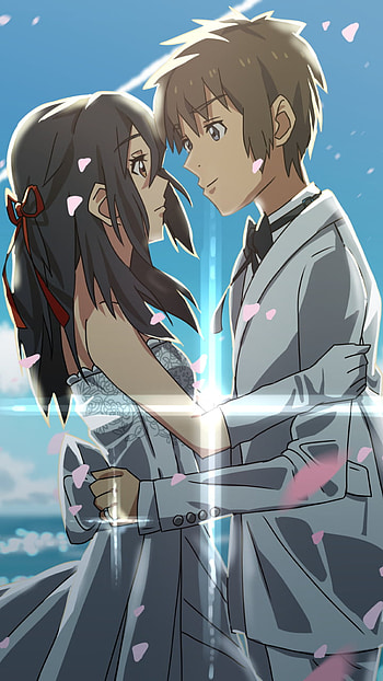 Your Name — Taki & Mitsuha , Your Name., Taki Tachibana, Mitsuha Miyamizu, Anime HD phone wallpaper