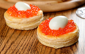Caviar, fruit, egg, food HD wallpaper