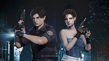 Resident Evil Leon X Jil , resident-evil-3, resident-evil, 2020-games, games, deviantart HD wallpaper
