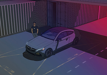 C63s Amg Guy, mercedes-amg, mercedes, cars, artstation HD wallpaper