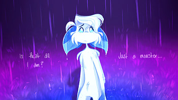 I Am Just A Monster, artist, artwork, art, digital-art, monster, deviantart HD wallpaper