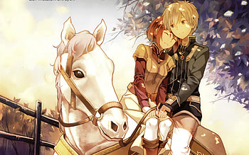 Akagami no Shirayuki-hime, Shirayuki, Mitsuhide Rouen, main characters, japanese manga, anime characters HD wallpaper