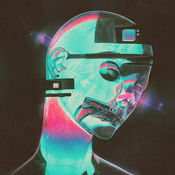 Art, Stains, Spots, Face, Skull HD phone wallpaper