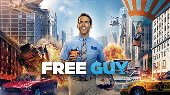 Guy movie, Exciting adventure, Ryan Reynolds, Action-packed HD wallpaper