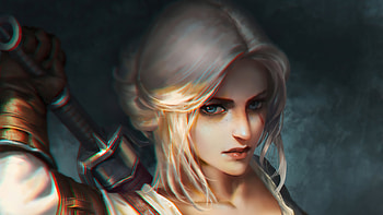 Witcher Ciri Fan Art , witcher, ciri, games, artist, artwork, digital-art, artstation HD wallpaper