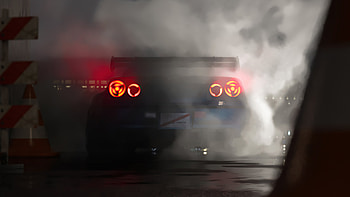 Nissan R34 GT R 3 Midlife Crisis, nissan, drifting-cars, cars, artstation HD wallpaper