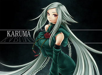 karuma, cute, girl, fanart HD wallpaper