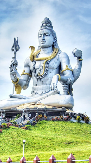 Best Mahadev, Murudeshwar, Temple, lord shiva HD phone wallpaper