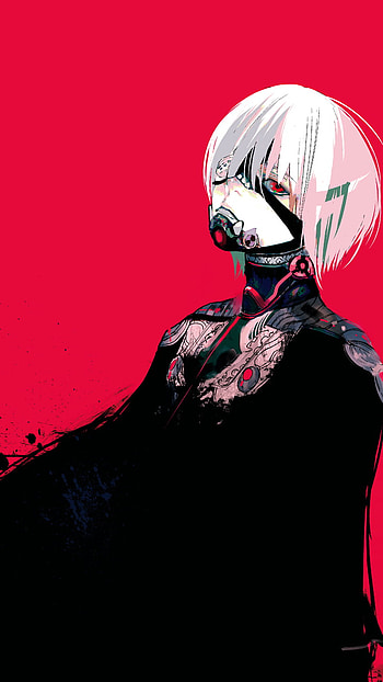 The King, Ken Kaneki, Anime, Tokyo Ghoul HD phone wallpaper