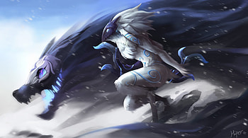 Kindred League of Legend HD wallpaper