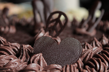 Food, Chocolate, Desert, Cake, Cream HD wallpaper