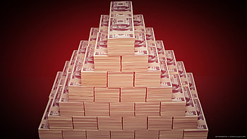 Stacks of 100 dollar bills HD wallpaper