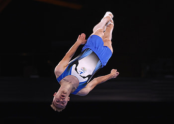 Ivan Litvinovich, Trampoline gymnastics HD wallpaper