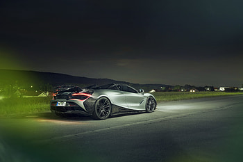 Rear Novitec McLaren 720S Spider 2019, mclaren-720s, mclaren, 2019-cars, cars HD wallpaper
