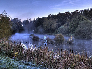 Smoke on the Water, smoke, water HD wallpaper