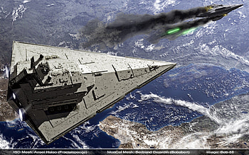 Star Wars Imperial Star Destroyer HD wallpaper