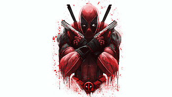 Marvel, deadpool, artwork HD wallpaper