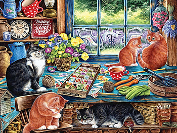 Cats Retreat, word, cats, puzzle, retreat, places HD wallpaper