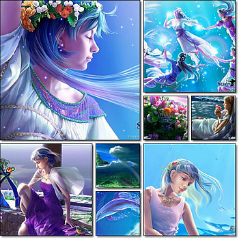 collage, kagaya, fantasy, art HD wallpaper