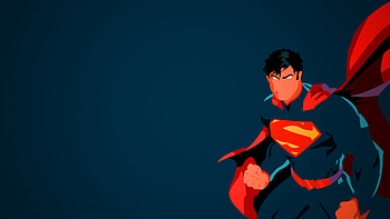 Superman Minimal, superman, minimalism, artwork, digital-art, superheroes HD wallpaper